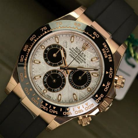 rolex daytona meteorite discontinued|Rolex daytona meteorite price.